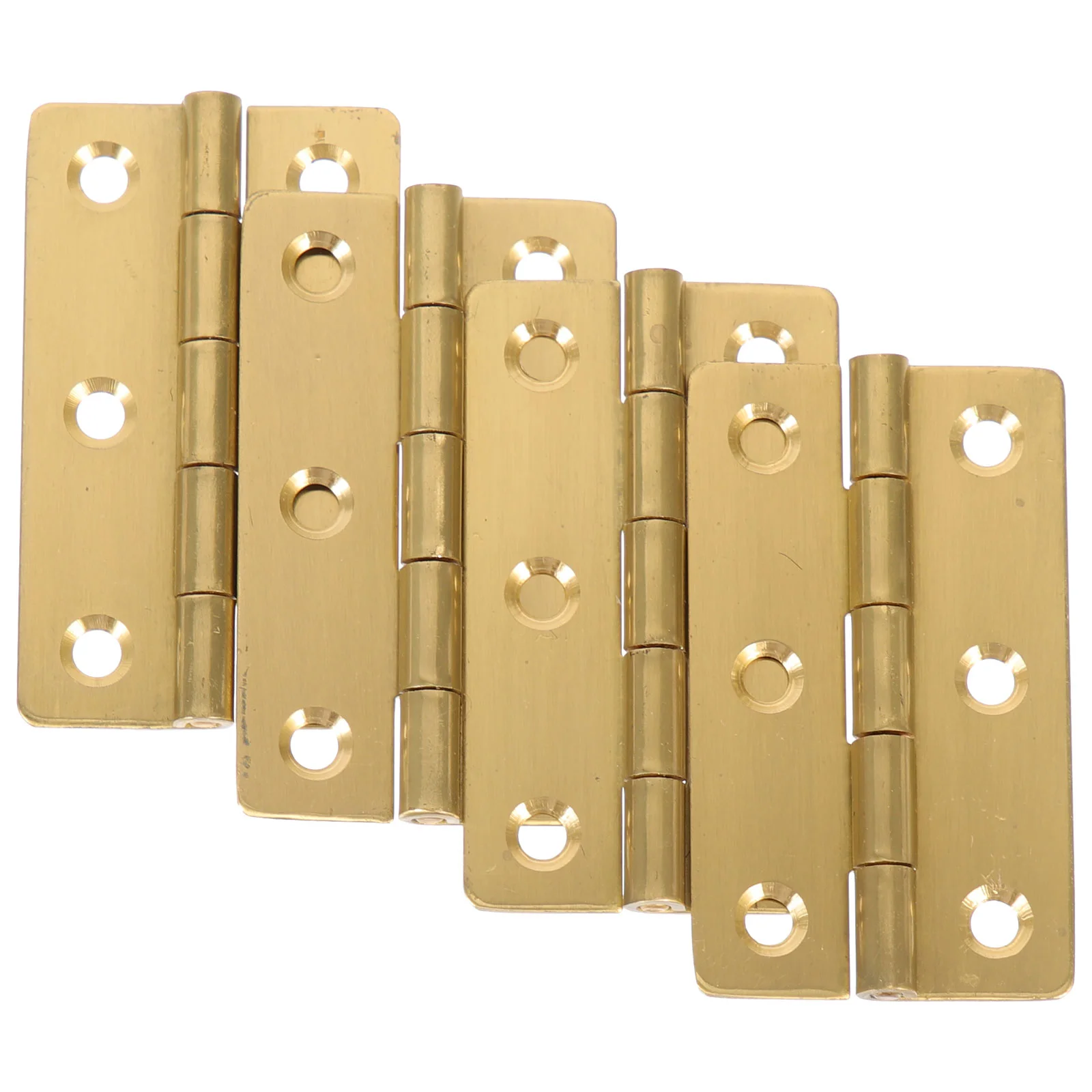 Heavy Duty Hinge Piano Kitchen Cabinet Hinges Folding Door Hardware Golden Mini