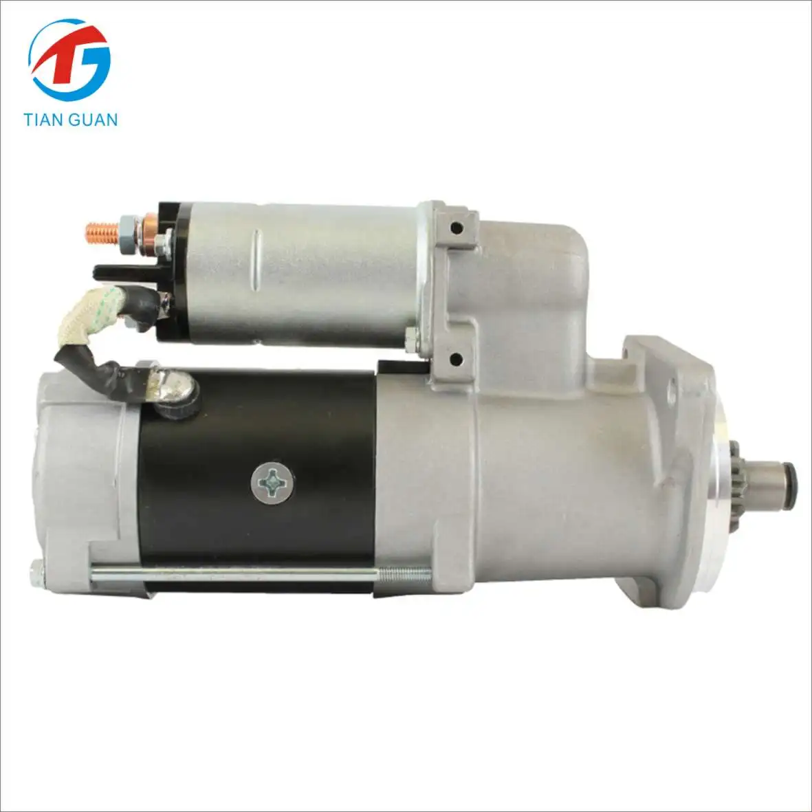 Auto Engine Parts STG91518 Starter for Case 430 Skid Steer with 3.9L Cummins Engine 87366159  8200014  20409151OE, 20409151OE