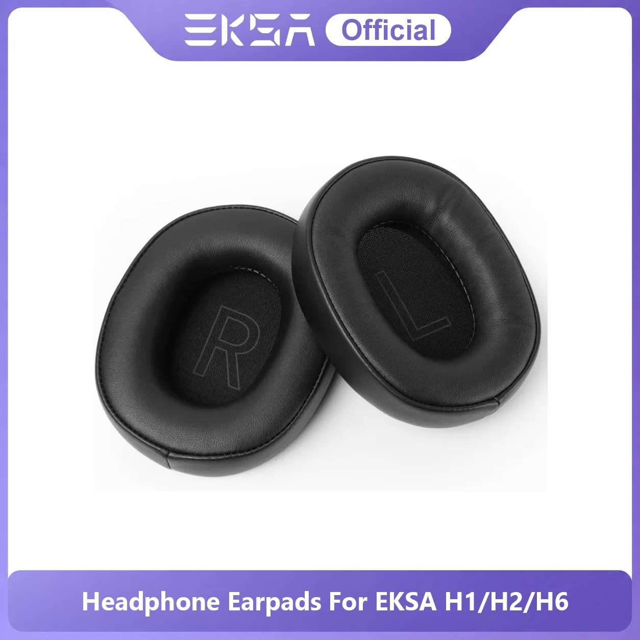Image of 1 Paar Ersatz-Ohrpolster für EKSA H6 H1 H2 Büro-Headset Weiche Memory-Schaum-Kissen Ohrpolster-Abdeckung Zubehör