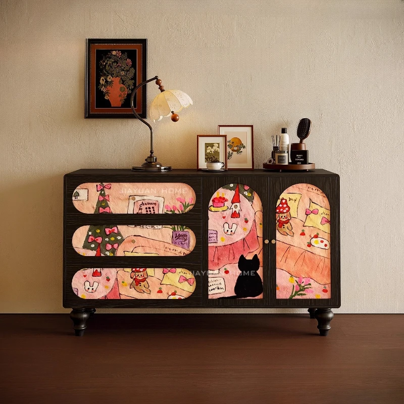 

Doors Storage Living Room Cabinet Dining Standing Entryway Drawers Cabinet Modern Sideboard Muebles De Salon Home Accessories