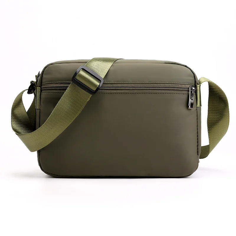 Bolso cruzado de nailon para hombre, bandolera de hombro, informal, para viaje, novedad de 2024