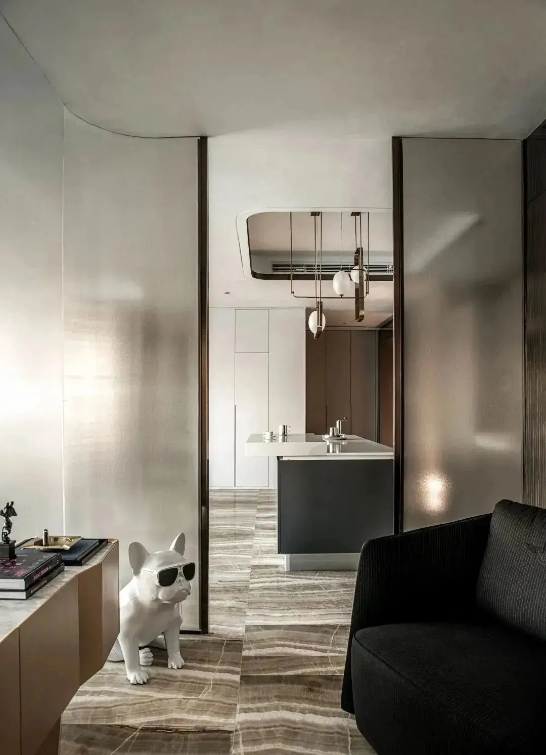 Sanhai Light Interior Design Piano da pavimento Resa 3D Costruzione Disegno Penthouse House Plan Prodotto personalizzato Casa