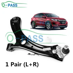 Front lower Control arm For Honda VEZEL II HR-V HRV RU1 & XR-V XRV RU5 RU6 2014- 51350-T7A-003 51360-T7A-003 1 Pair