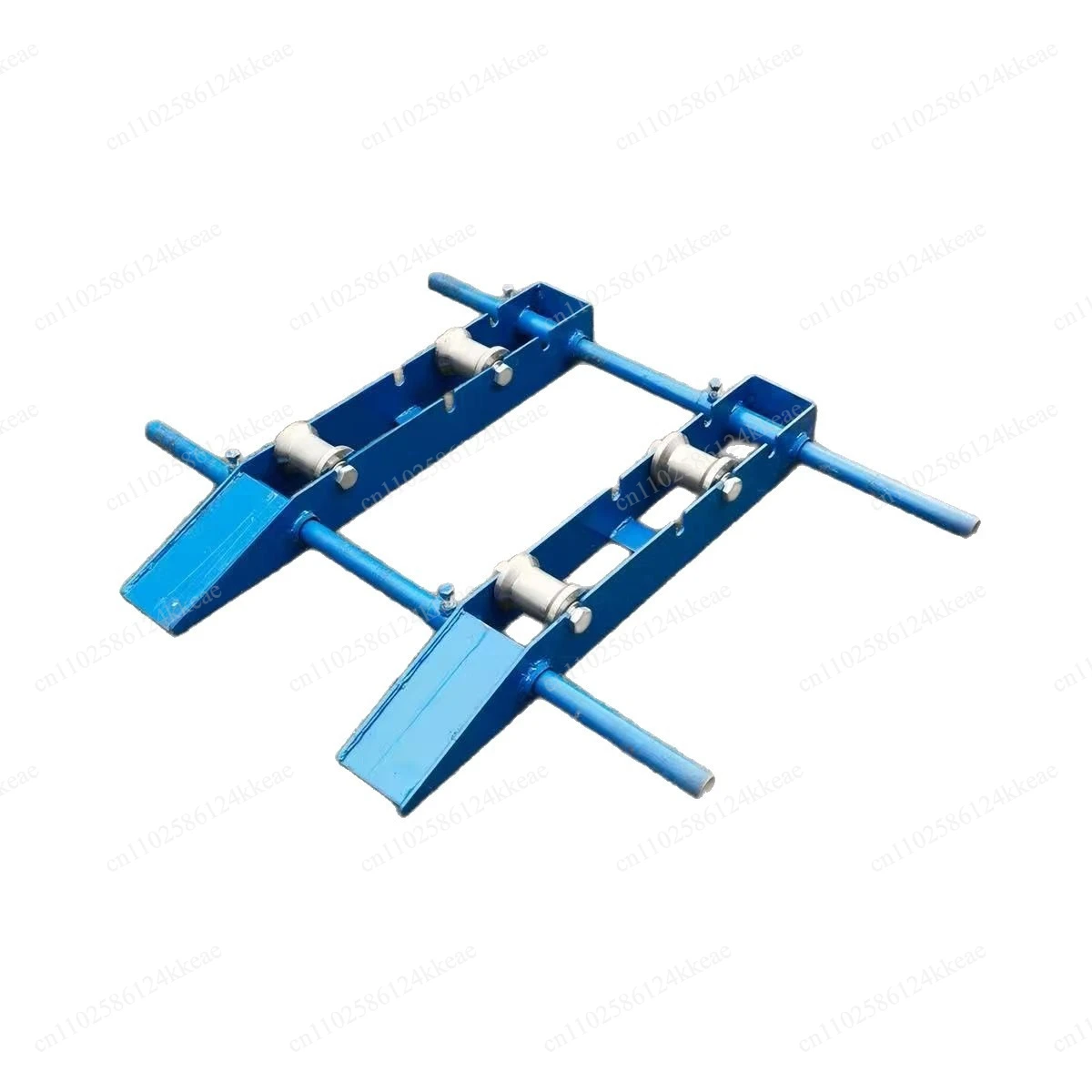 

Convenient take-up and take-off cable frame Small steel wheel horizontal pay-off device