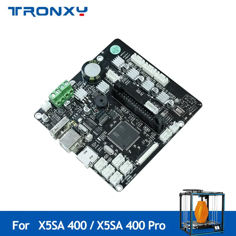 TRONXY Original Motherboard For X5SA 400/X5SA 400 PRO FDM 3D Printer Accessories，Silent Driver Mainboard 3D Printer Parts