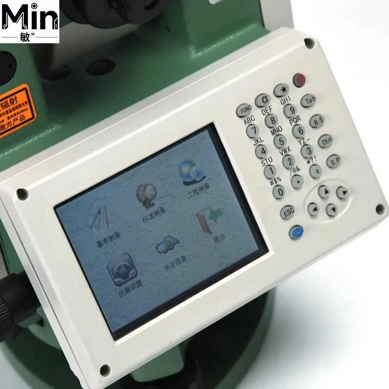 High Precision Manual Drive RTS352 Total Station 600M 1000M Non Prism Measurement WinCE 7.0 OS Bluetooth Guidelight
