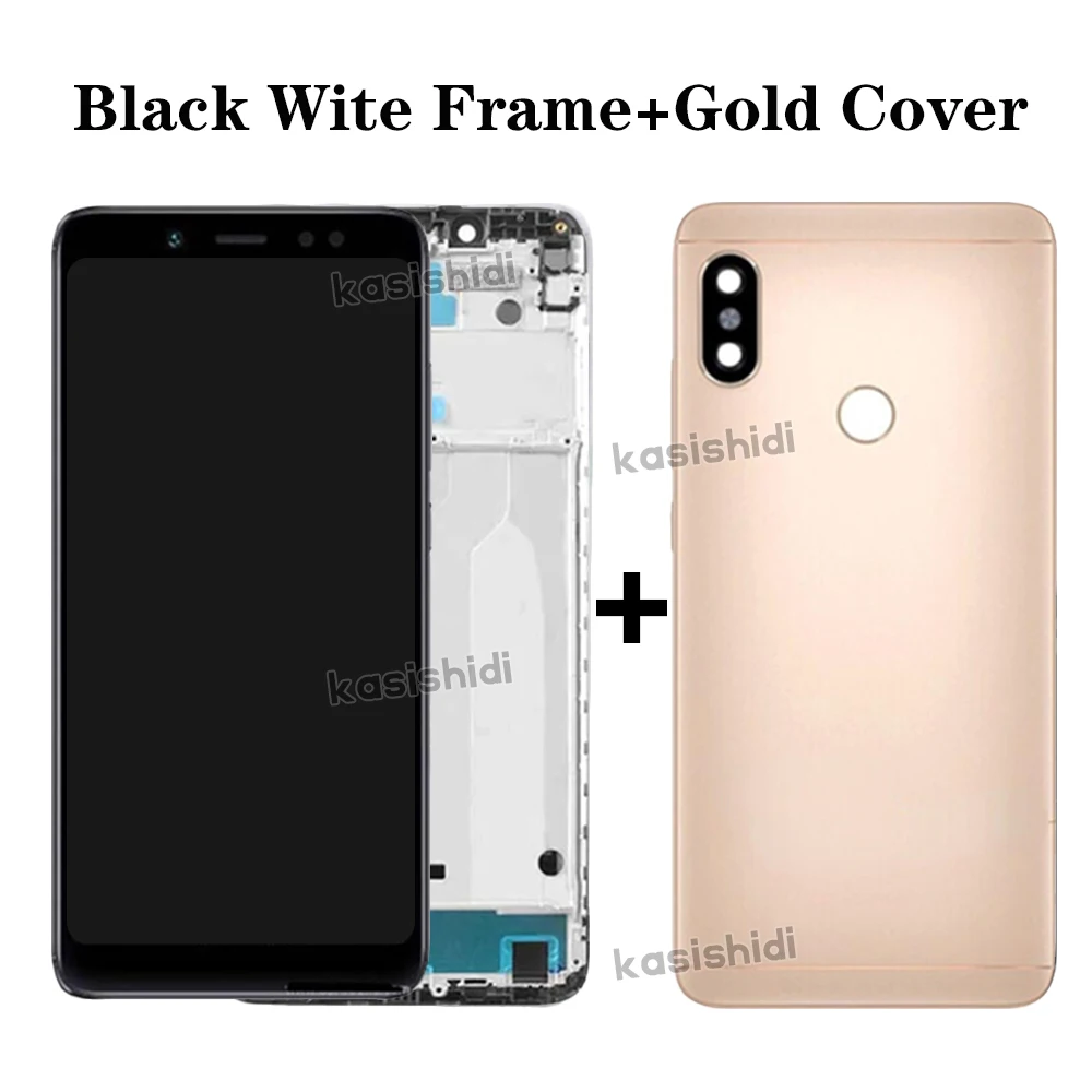 LCD For Xiaomi Redmi Note 5 /Note 5 Pro Screen Display Touch Screen Digitizer LCD Redmi Note 5 /Note 5 Pro With Frame Back Cover