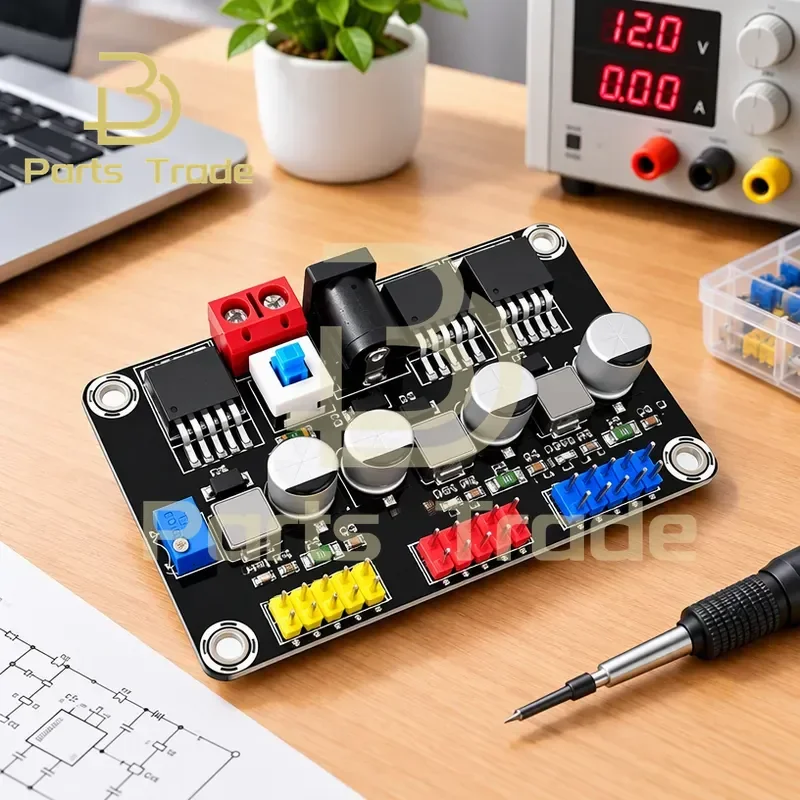 LM2596 DC DC Adjustable Regulated Power Supply Module 3.3V 5V Step Down Converter for Smart Car Electric Race Experimental