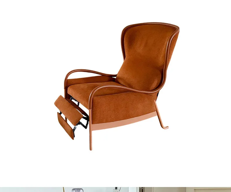 Q Discount  light luxury multi-functional sofa lazy leisure chair living room balcony modern simple  luxury recliner