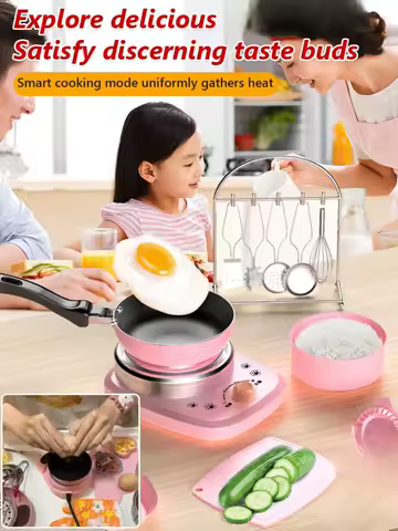 High quality steel Stainless steel test report Kitchen Supplies Easy to operate Health Mini Kitchen Toys Mini Kitchen Toys