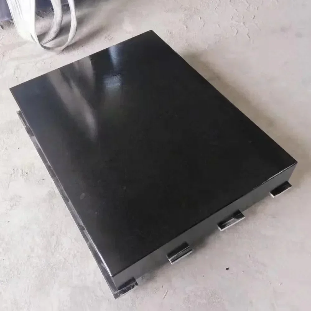 Präzisionsoberflächenplatte mit Ständer, Granit-Inspektionstisch, Granit-Messtisch