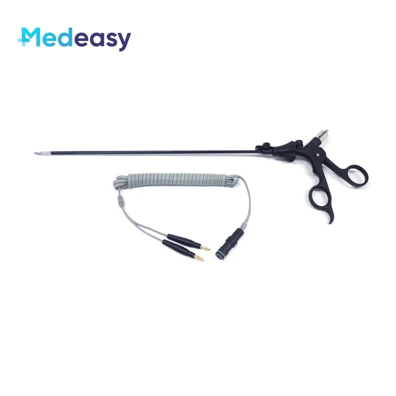 Laparoscopic Bipolar Forceps with Cable Laparoscopy Reusable Bipolar Coagulation Forceps