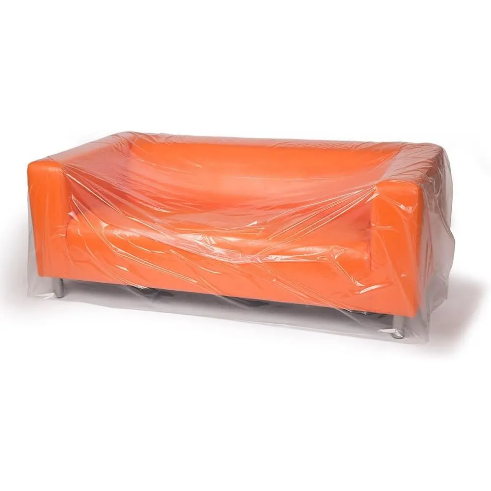 

134 x 45 Clear Furniture Bags 100 Soa (110 per Roll)