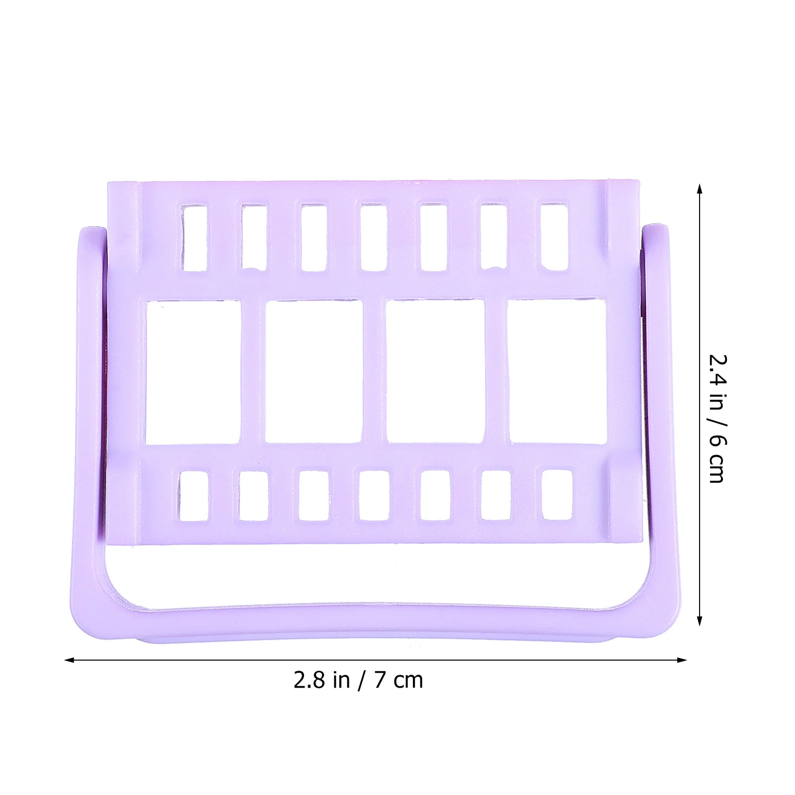 Rack de cabeça de moagem para manicure, 2 peças, 16 buracos, suporte para brocas de unhas, presente pensativo para amantes da arte do prego, armazenamento de brocas organizadas