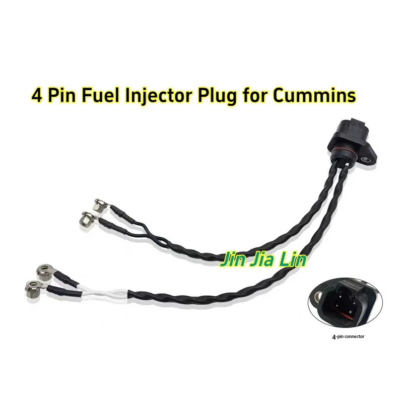 

4 Pin Waterproof Fuel Injector Plug for Cummins ISD Diesel Engine Parts