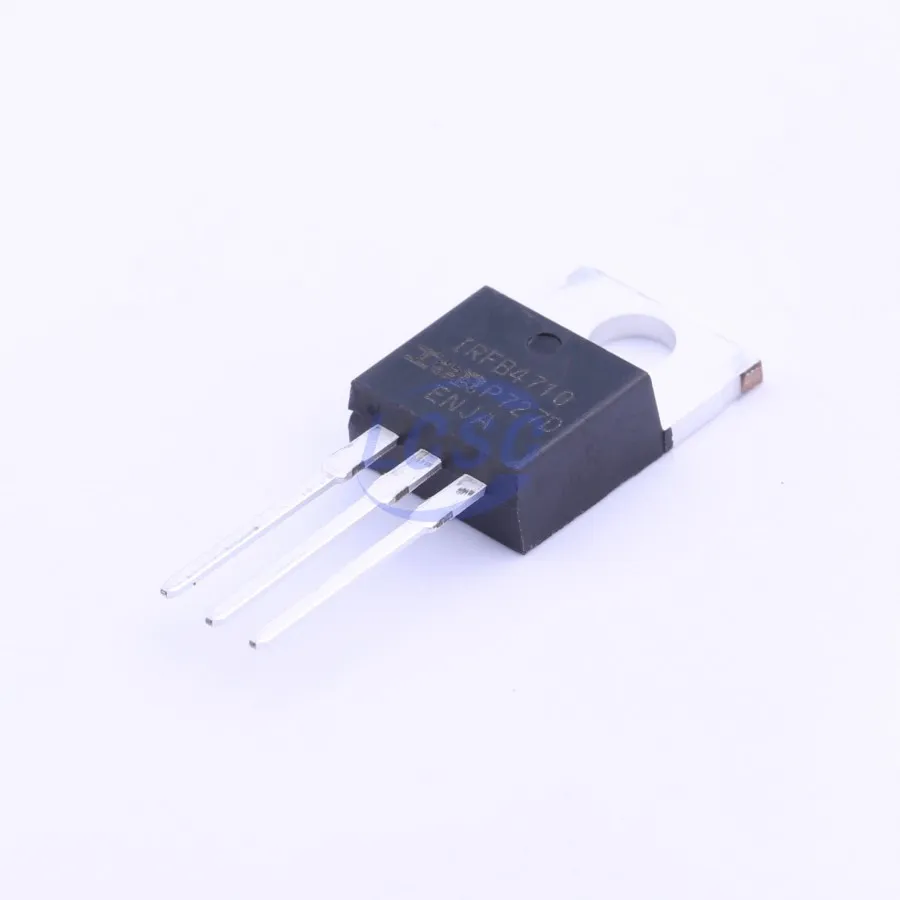 Transistor de TO-220AB de potencia Original IRFB4710, MOSFET, Canal N, 100V, 75, 3,8 W/200W, IRFB4710PBF, 5 unidades por lote