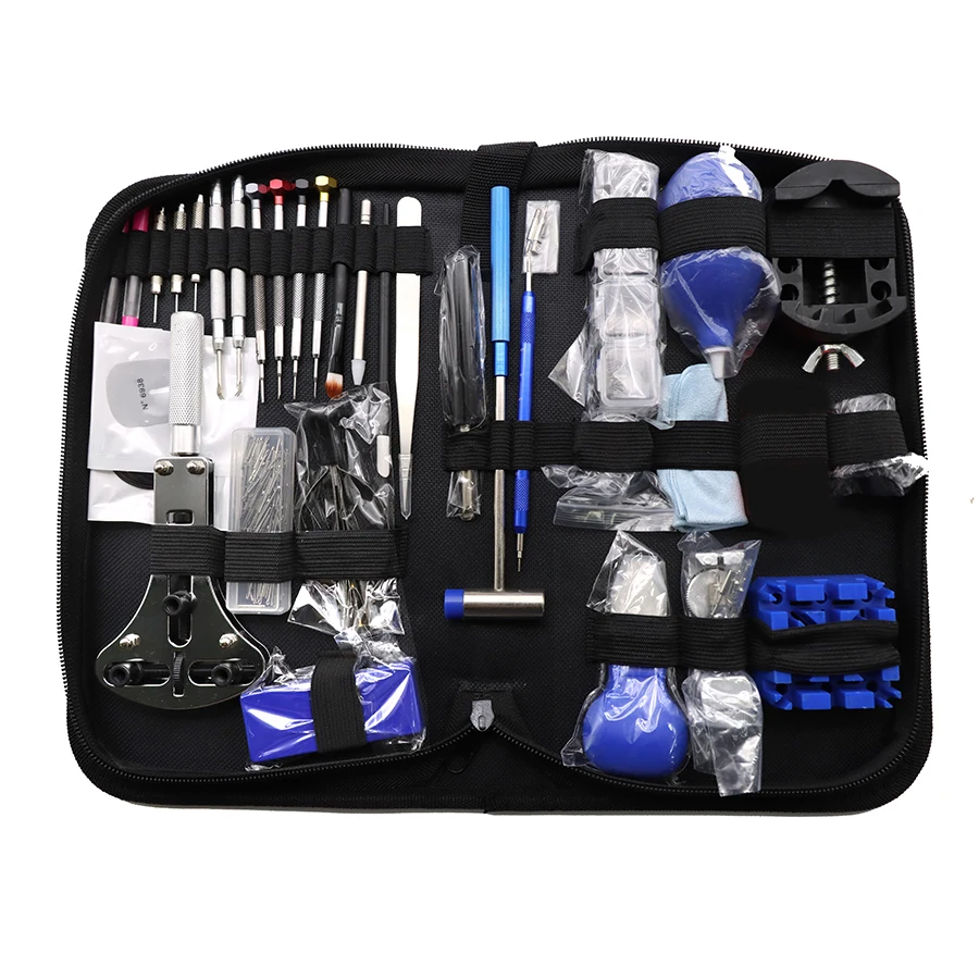 

Ремкомплект часов, открытая задняя крышка часов, снятие ремешка, регулировка длины ремешка из нержавеющей стали.