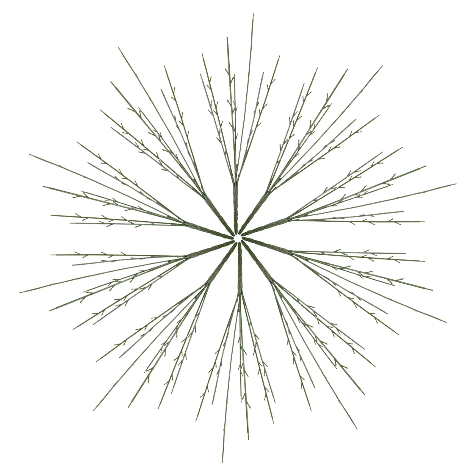 

10Pcs Plastic Flower Stems for DIY Floral Arrangement Wedding Bouquets Artificial Flower Stem Support Garden Party Home Decor