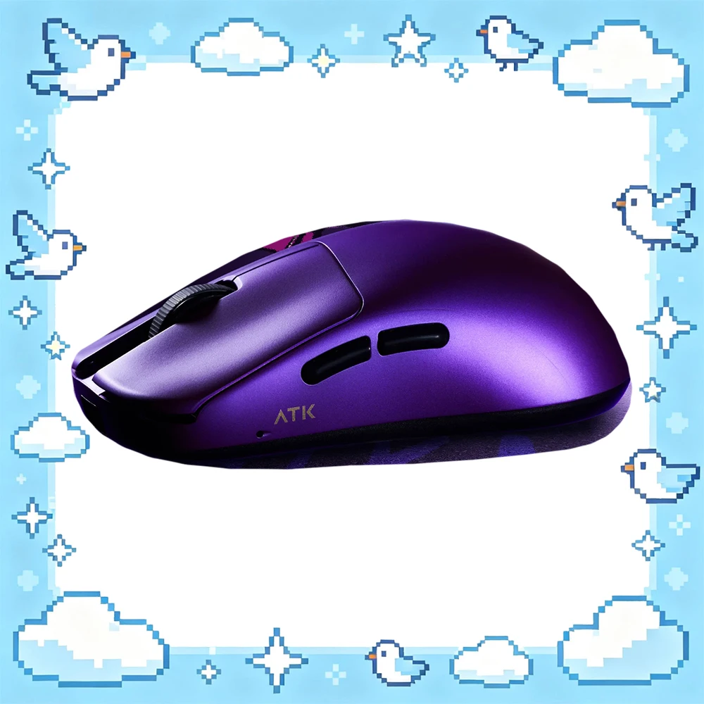 ATK DUCKBILL Ultra Mouse Dual Mode Wireless Mouse Paw3950Ultra Sensor 46g Lightweight 8000Hz Lightweight PC Esports Gaming Mice