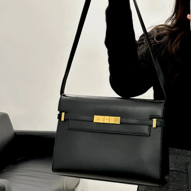 

Genuine Leather Women's Bag Large Capacity Fashion Shoulder Crossbody Underarm Bag popular designer luxury high quality end bag