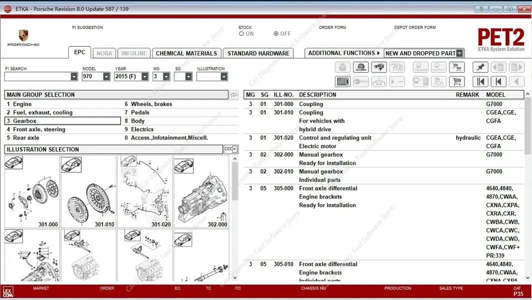 2026 HOT sell  FOR Porsche PET2 8.3 Q3 Electronic Parts Catalog - VIN-Based Genuine Parts Lookup
