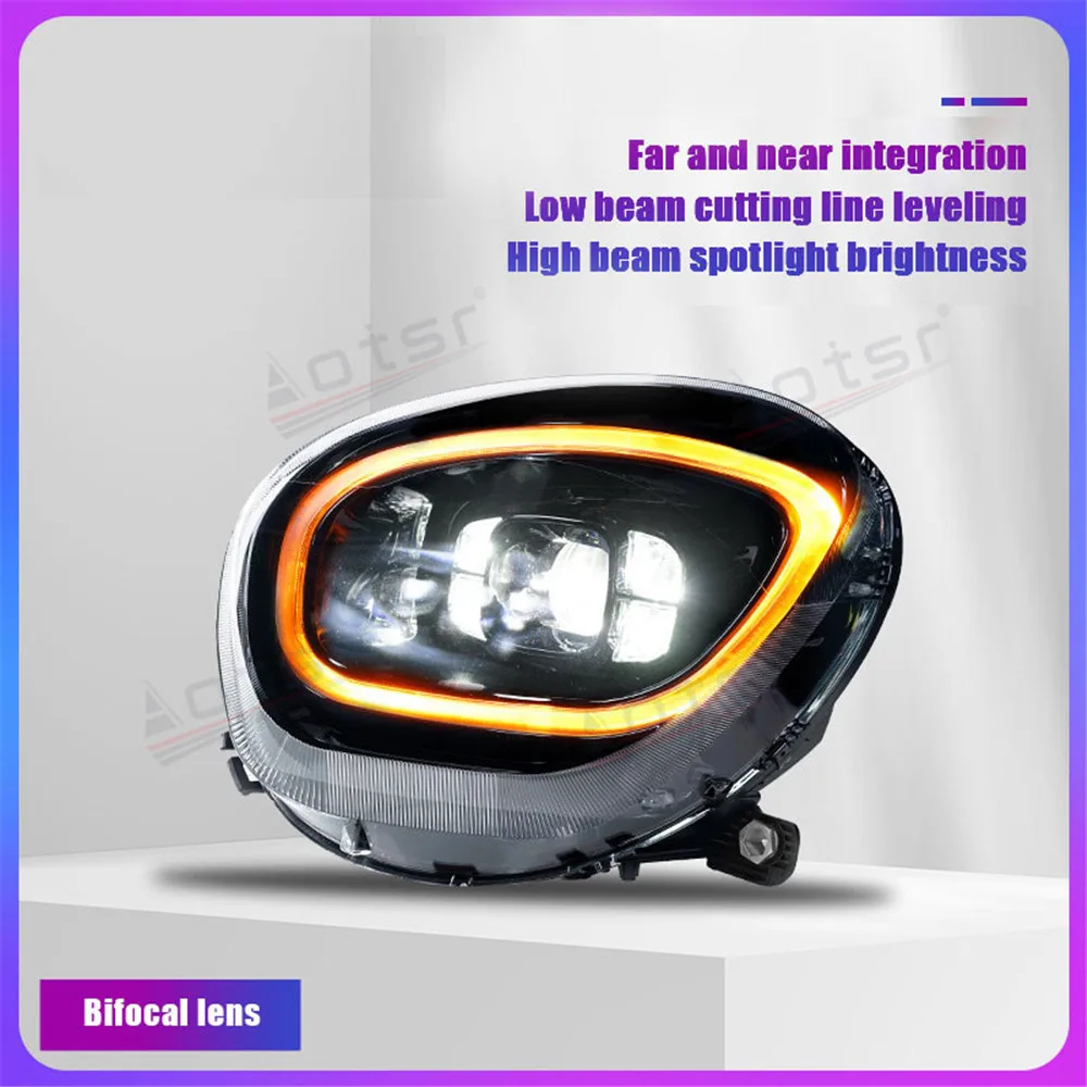 Headlamp half-assembly of the front headlights For BMW MINI R60 2010-2016 The Car Accessories modified parts multi-color