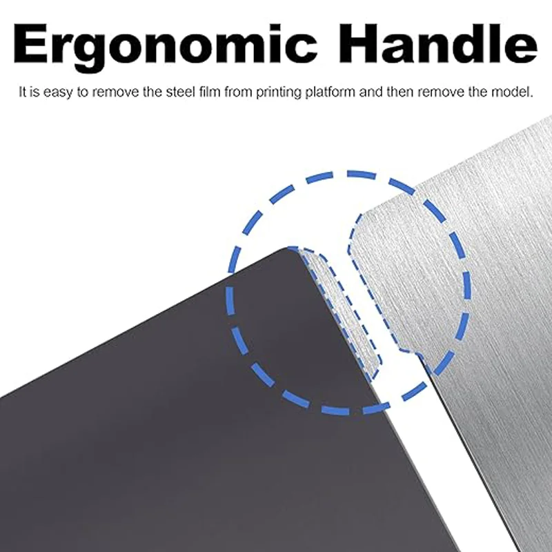 ENERGETIC  Anycubic Photon M3 Max Resin Build Plate 308x174mm LCD 3D Printer Parts Flexible Steel Sheet + Magnetic Base