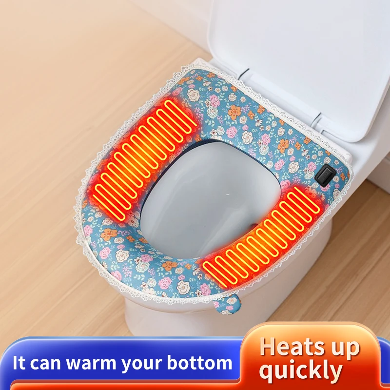 

Съемная подушка сиденья для унитаза с подогревом — быстрый нагрев, 3 настройки температуры, таймер подходит для большинства стандартных унитазов. Простая установка и тепло.