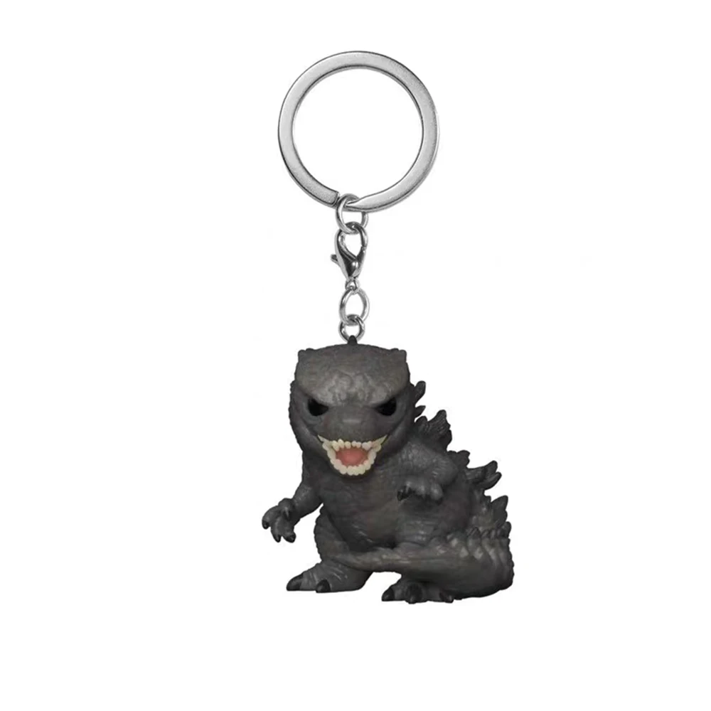 Keychain Godzilla Kong Kong Keychain with Axe Vinyl Figure Keyring Toy Action Toy Figures for Children Boys Gir - view 4
