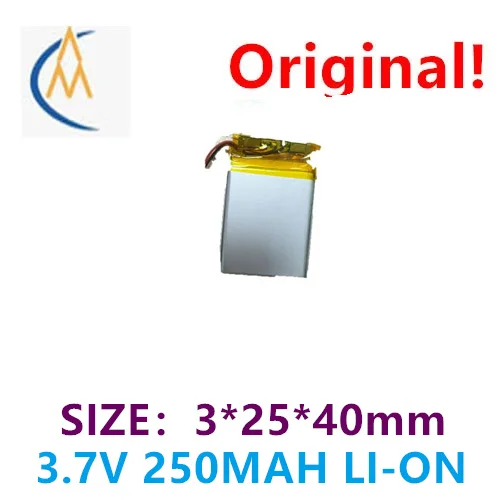 350MAH polymer battery 302540 beauty device smartwatch shaver sound pickup beauty eye recording three wire 3.7V