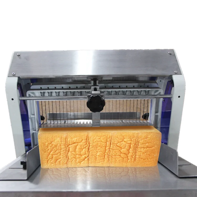 Commercial Mechanical bakery bread shop cutting cutter Toast Slicing Machine, automatic Adjustable Electric Bread Slicer machine