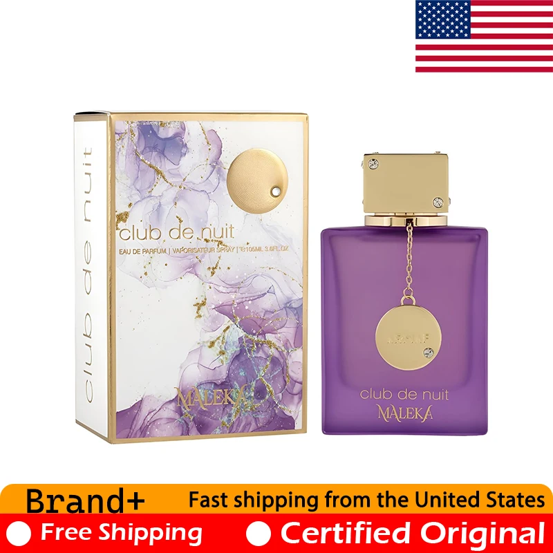 

Club De Nuit Maleka by Armaf for Women 3.6 Ounce EDP Spray Original Arab Perfumes Lasting Floral Fruity Pheromone Perfume 105 ML