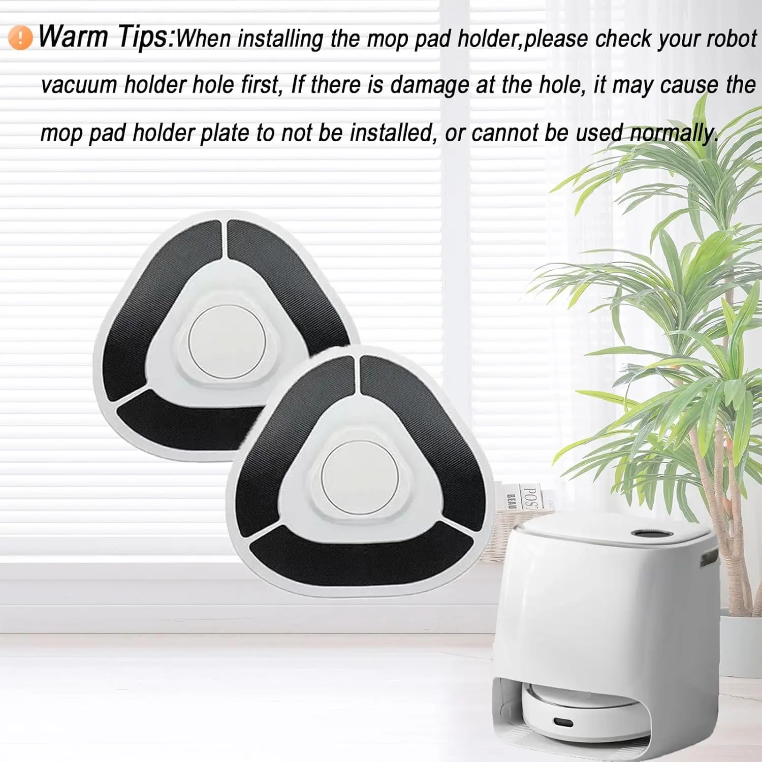 Panno per mop con supporto per mop per Narwal Freo Z10 Ultra Robot aspirapolvere Accessori per panni per mop