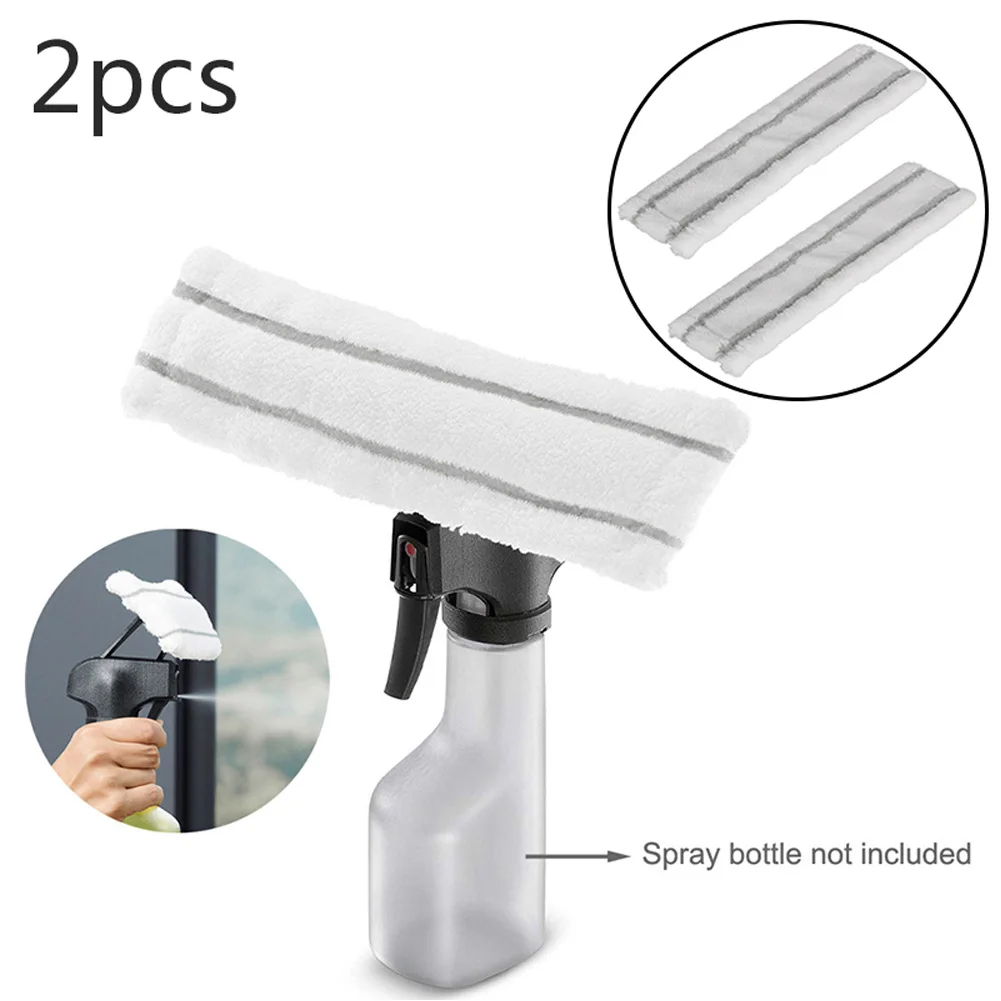 2x Microfibre Mop Cloth For WV1 WV50 WV75 Casement Cleaning Machine Home Appliance Parts Household Merchandises