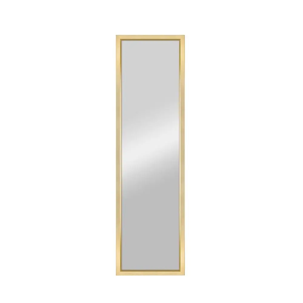 

18.9x66 Mercer Leaner Wall Mirror, Black Full Length Wall Leaning Mirror, Vertical & Horizontal Wall Hanging Mirror for Bedr