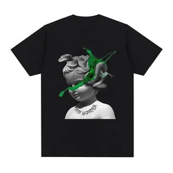 100% Cotton Short Sleeve T-shirts Streetwear Rapper Lil Baby & Gunna Drip Harder T Shirt Men's Fashion Hip Hop T-shirt Casual