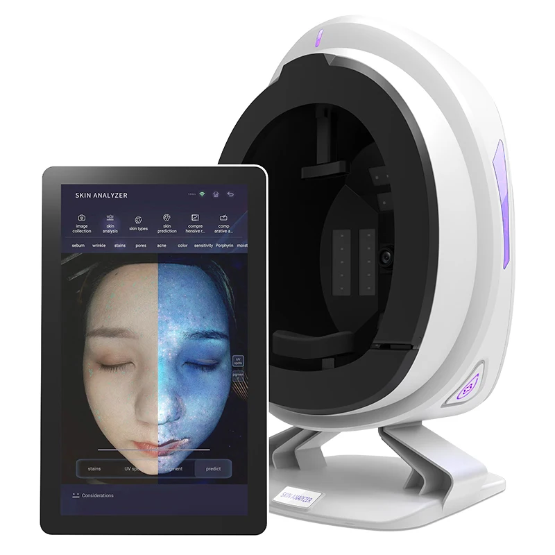 AISIA Q1 3D AI Facial Skin Analyzer Detection Skin Problem Diagnosis 8 Spectrum Professional Analysis Beauty Salon Equipment