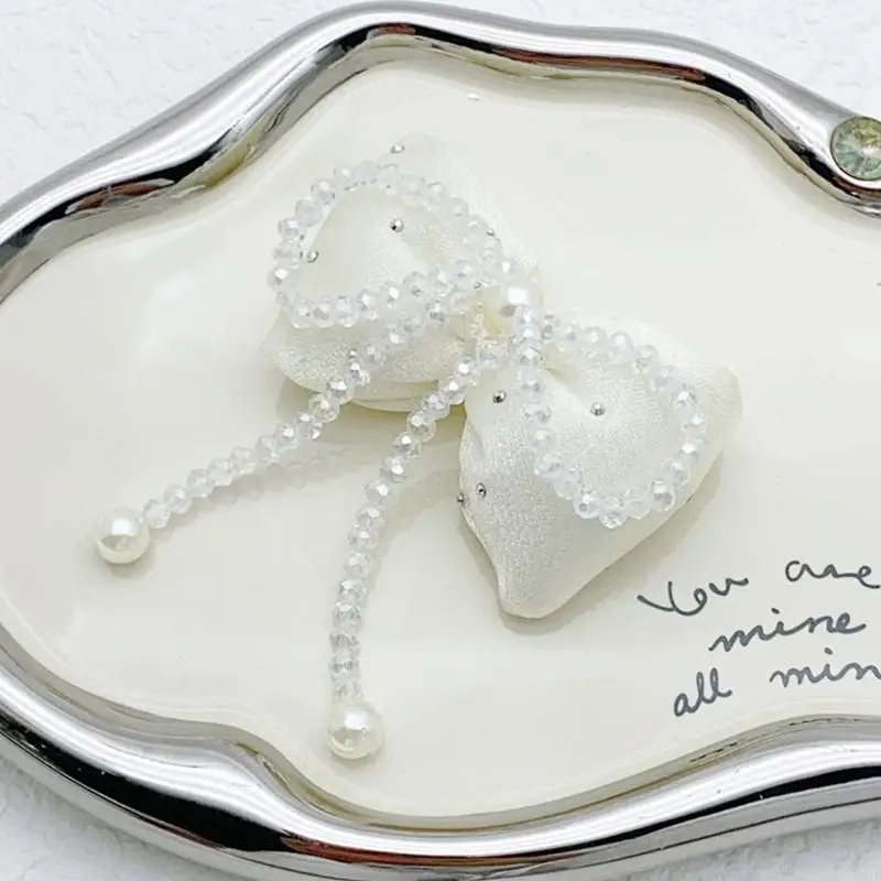 Sparkling Bead Butterfly Shoe Clip Bowknot Shoe Ornament for Party Wedding Date