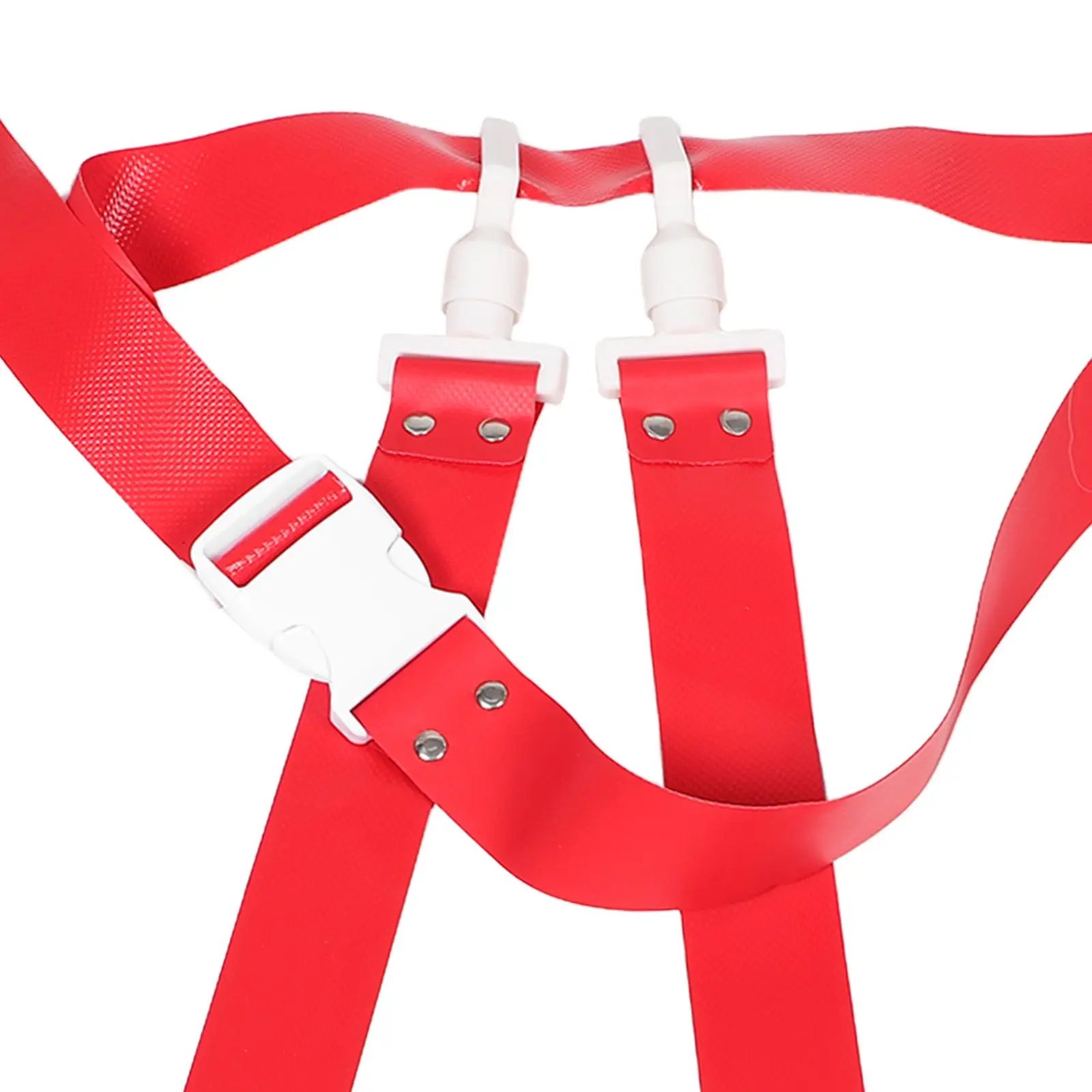 

1pcs Football Waist Flags Thickened Durable Secure Buckle Belt Triangle Red Adjustable Belts for Men Sports Flag Football