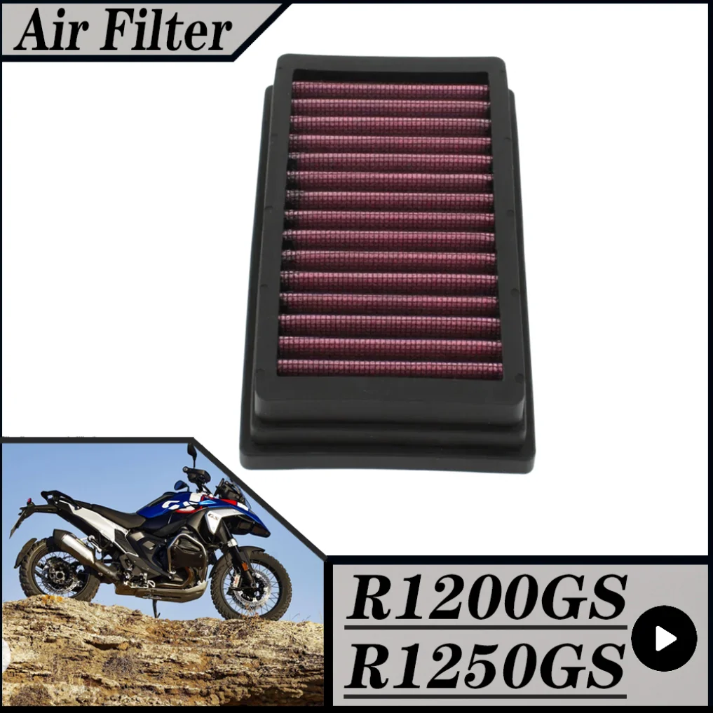 FOR BMW R1200GS ADVENTURE 2018-2023 1170 R1250GS ADVENTURE 1254 2019-2025 Motorcycle High Flow Air Filter Intake Cleaner