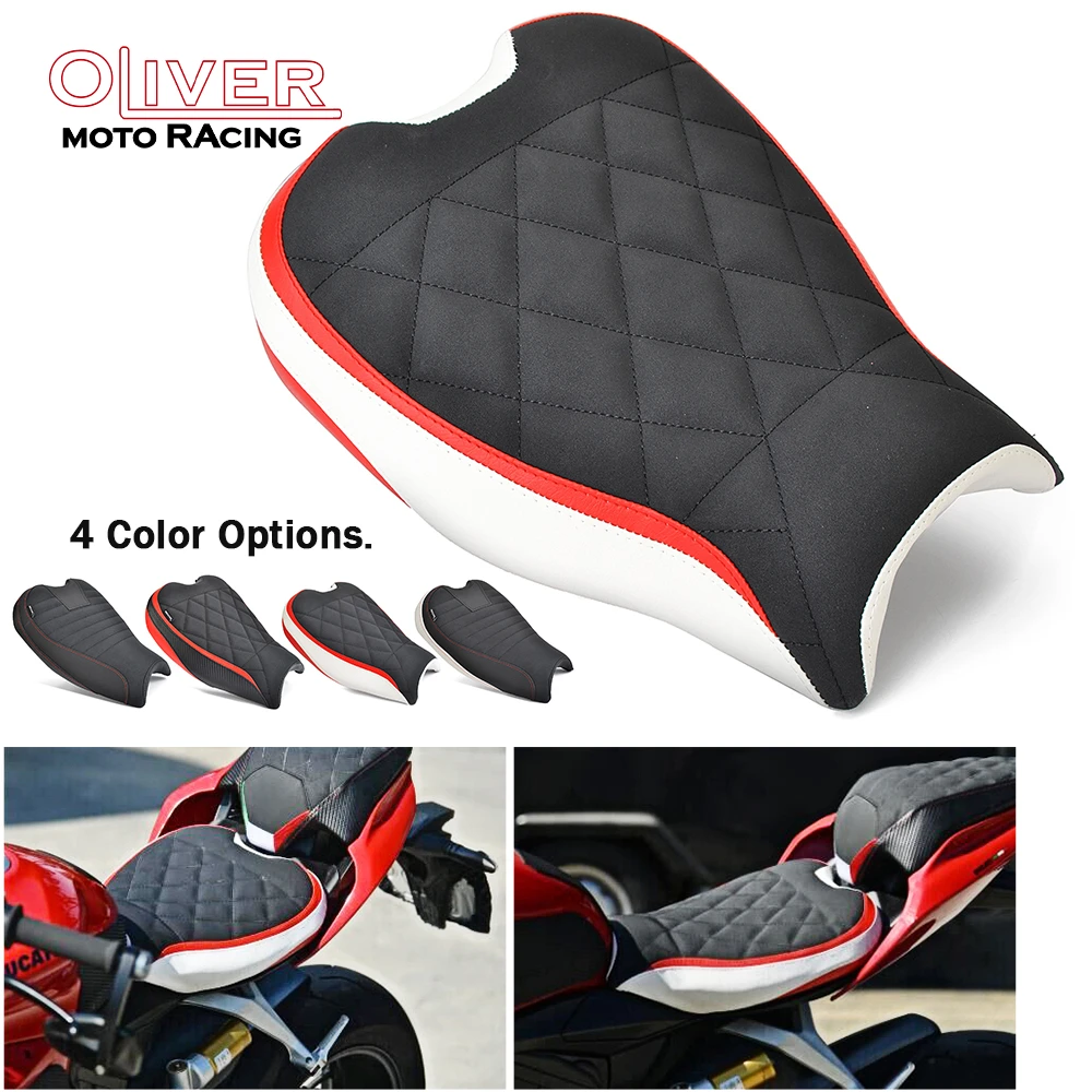 

For Ducati Streetfighter V2 2022-2023 Front Rider Rear Passenger Solo Seat Cowl Cushion Pad Motorcycle Accessories
