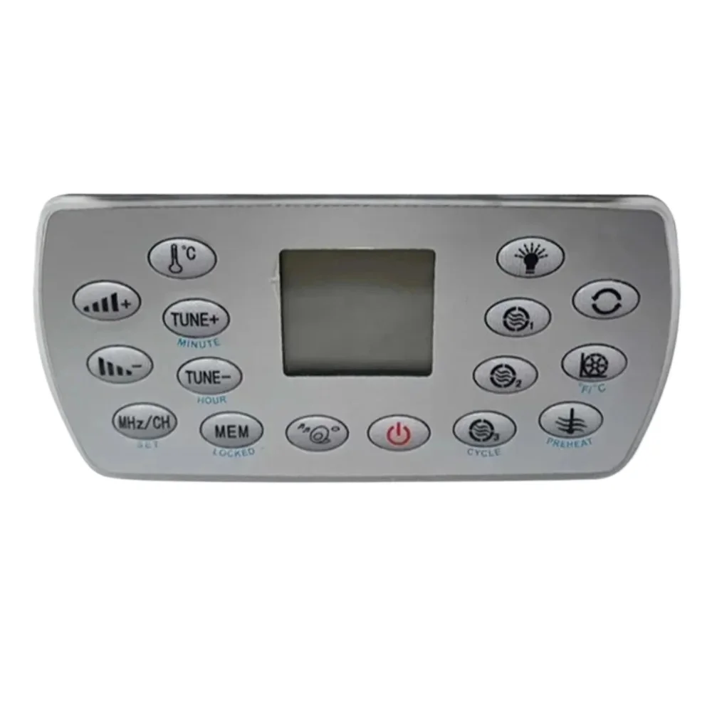 KL8-3H Spa Keyboard Hot Tub Controller Panel Suitable Replacement Keyboard with Cable