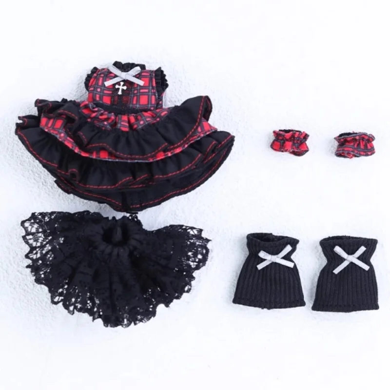 Ob11 bébé vêtements gothique foncé princesse jupe ensemble robe rétro Gsc Spot 12 Points Bjd bébé vêtements chaussure Cool accessoires