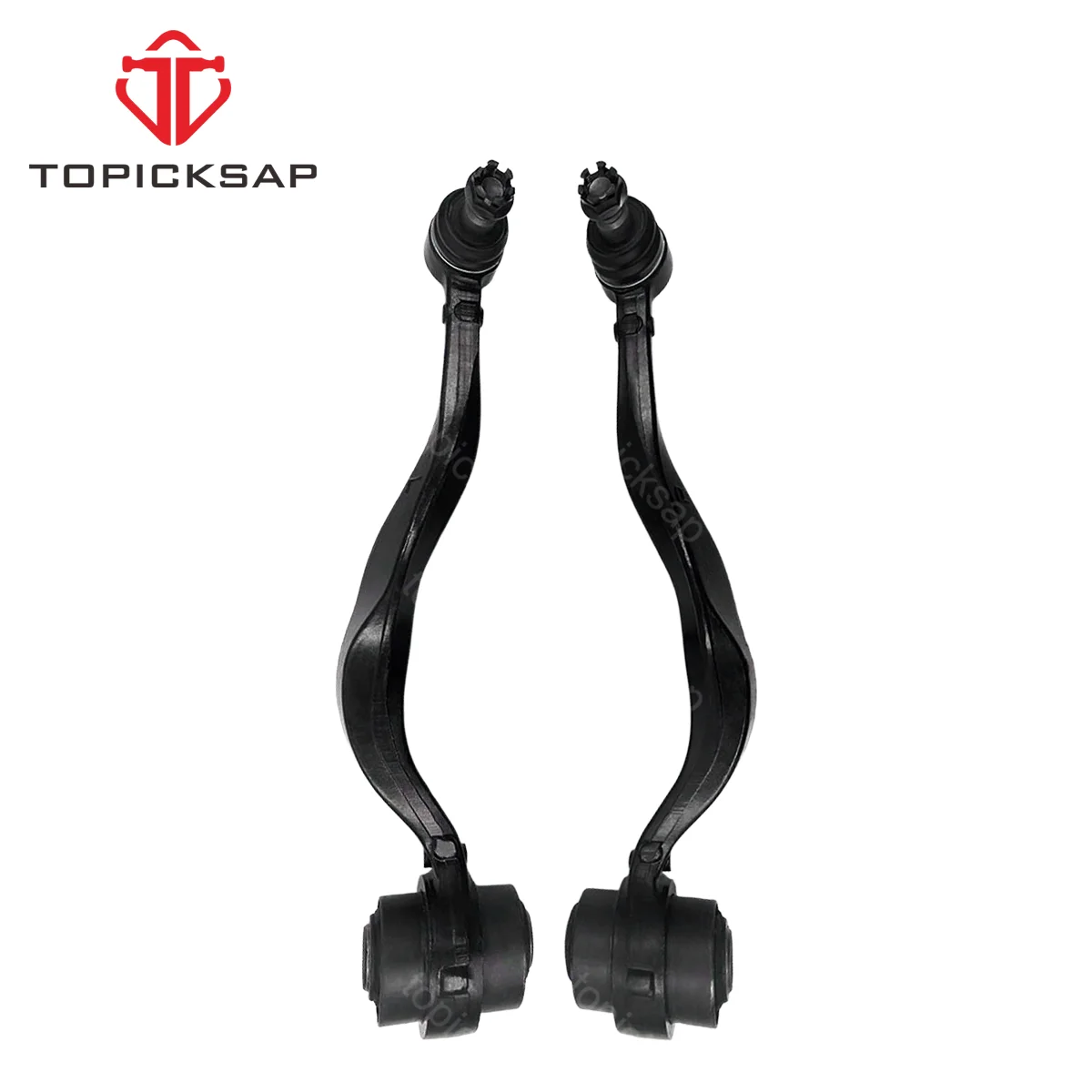 TOPICKSAP Front Left & Right Lower Rearward Control Arm Pair Kits for Lexus LS460 LS600h AWD USF40 USF45 2008 - 2016 4867059016