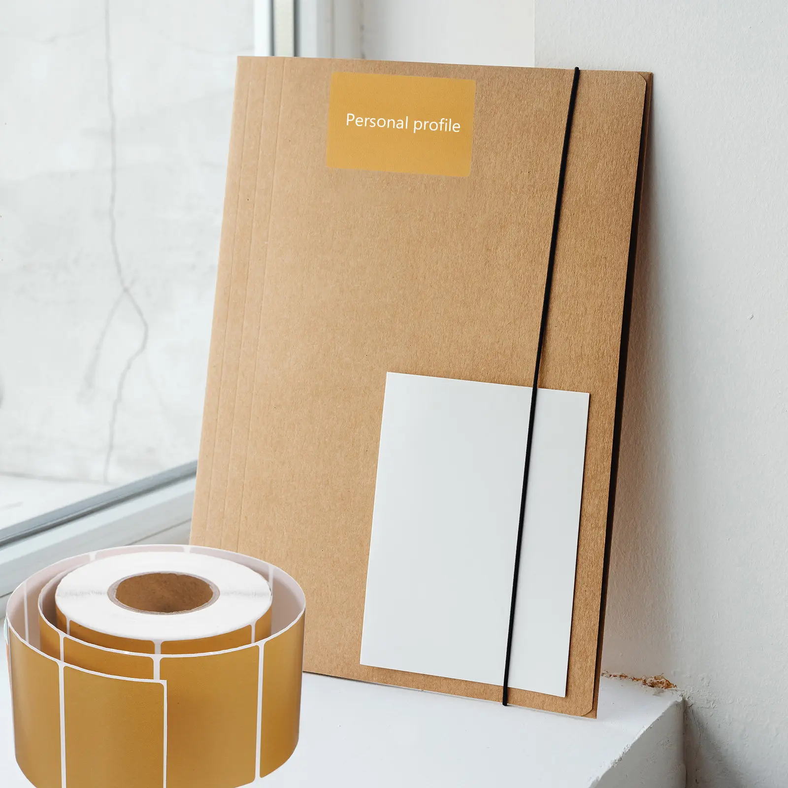 

1 рулон термоэтикеток 4x6 дюймов, термоактивная этикеточная бумага для термопринтеров Zebra и Brother, высокая адгезия