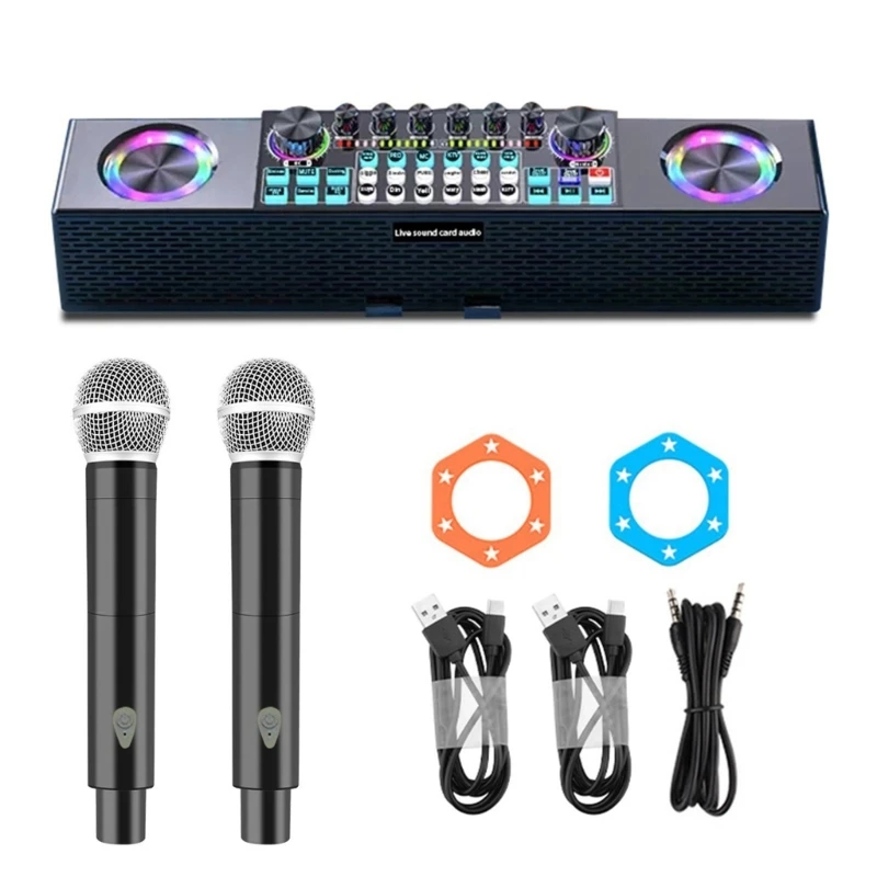 

M6CA Multifunctional Live Performances Sound Card Superior Sound Speakers Sound Card