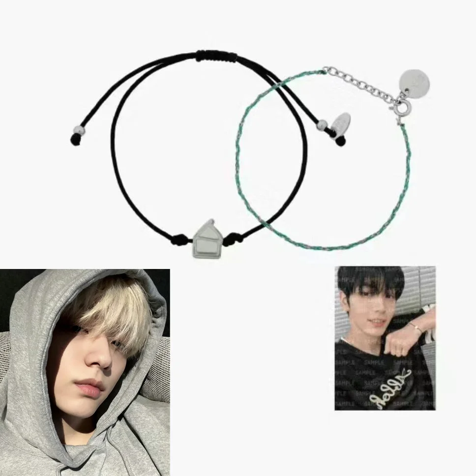 Idol Boy YEONJUN Bracelet Hand Rope Supporting Accessories Design Necklace Decoration For Boys Girls Gift Festival Gift