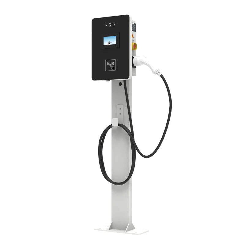 7kw 11kw 22kw ac ev charger manufacturers wall mounted charging pile for commercial electric vehicle station