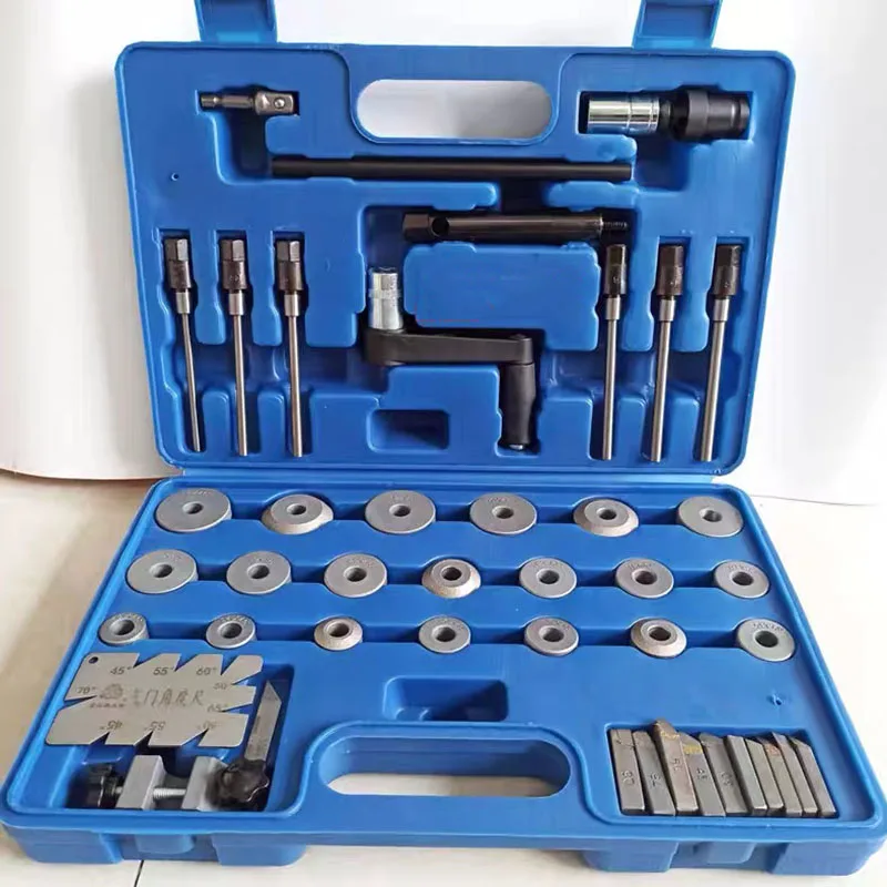 Ensemble d'outils d'alésage de meule de voiture de petite voiture, ensemble de meule de Valve électrique adapté au diamètre de Valve 22-43mm