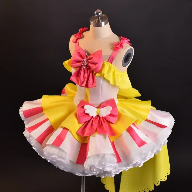 Anime Pripara Manaka Laala Cosplay Costume For Halloween Pary Girl Manaka Laala Lovely Role Play Performance Dress XS-XXL 2025